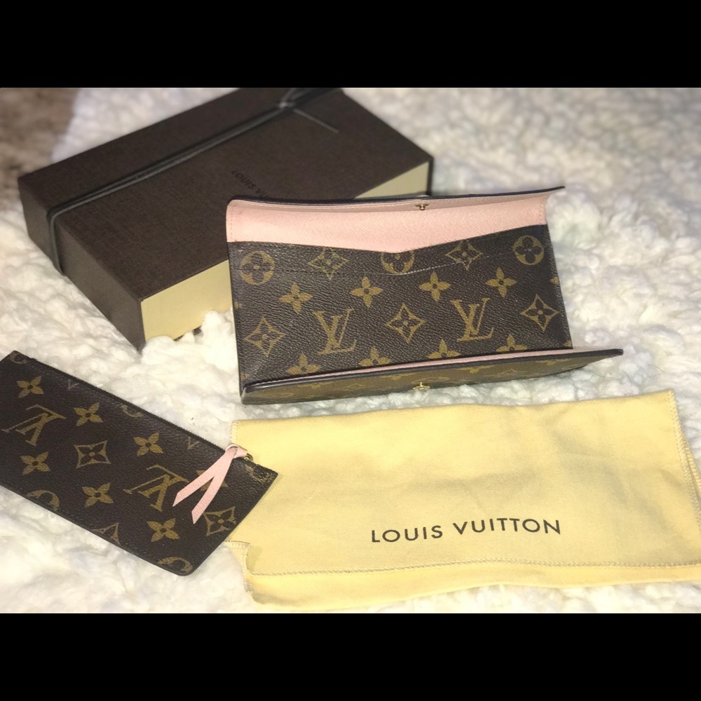 Louis Vuitton JOSÉPHINE WALLET Rose Ballerine